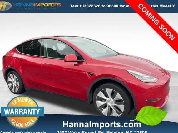 TESLA MODEL Y 2021 5YJYGDED0MF111365 image